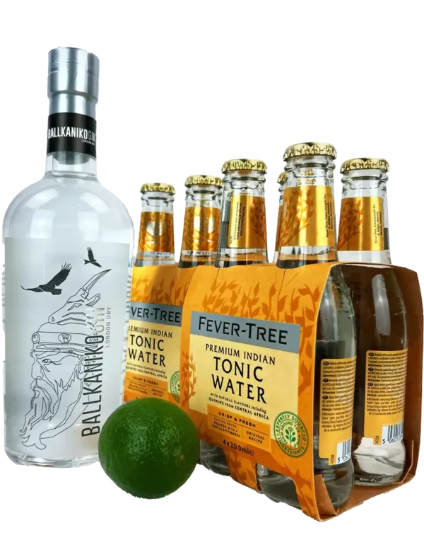 box con tonica fever tree